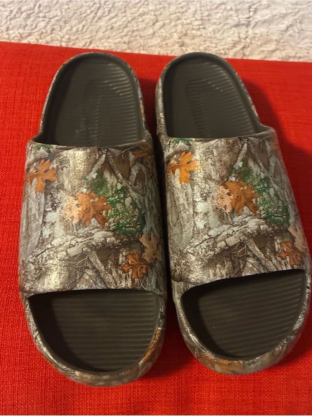 Nike Calm RealTree Men's Slides (Baroque Brown/Baroque Brown/Baroque Brown M8 W9